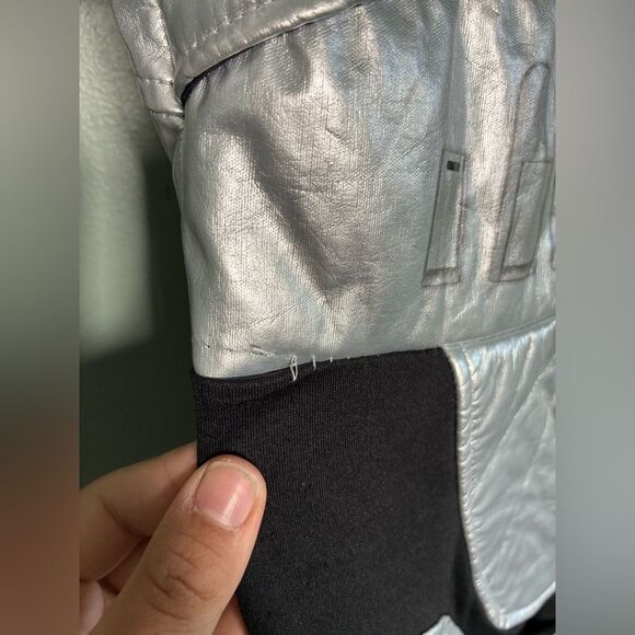 Disney Store Star Wars Captain Phasma Costume Child Boys Size XS 4 Bodysuit Only - Picture 3 of 6